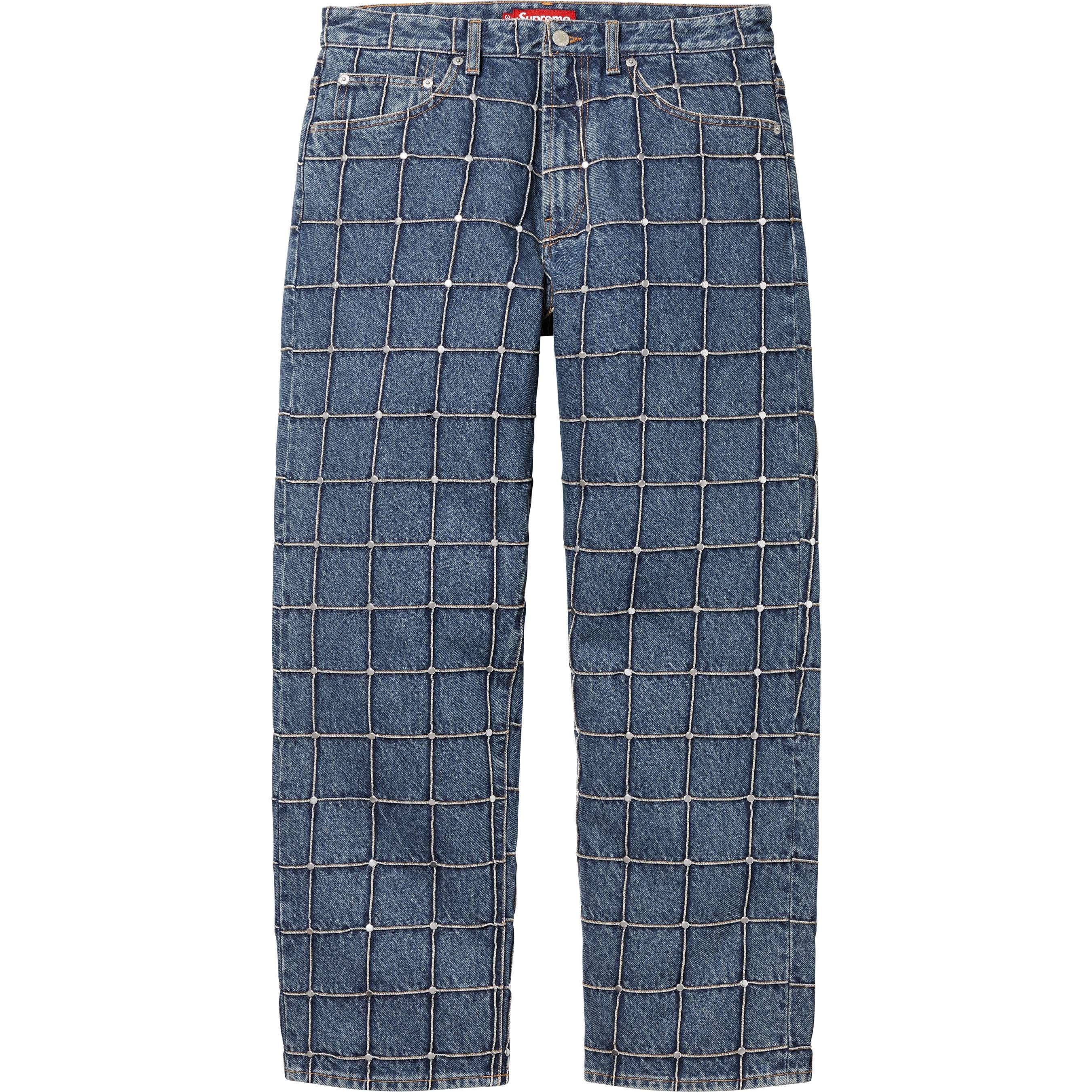 Studded Seam Loose Fit Jean view 12